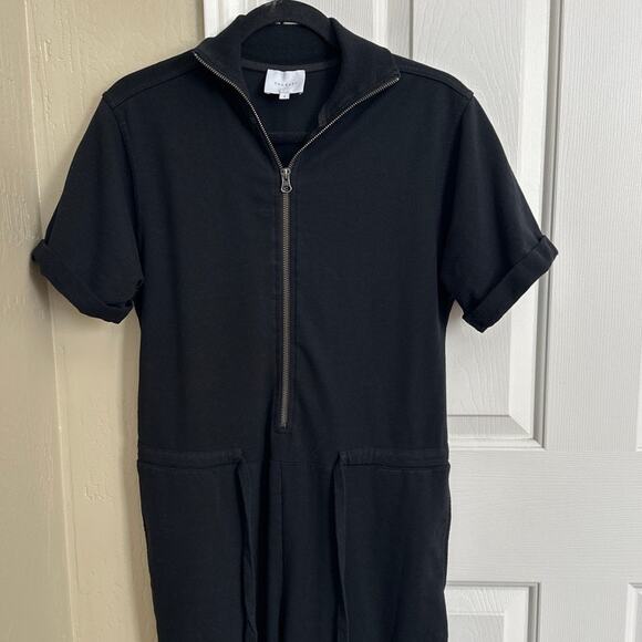 Anthropologie Sundays Tess Stand Collar Jumpsuit Small - Picture 3 of 8